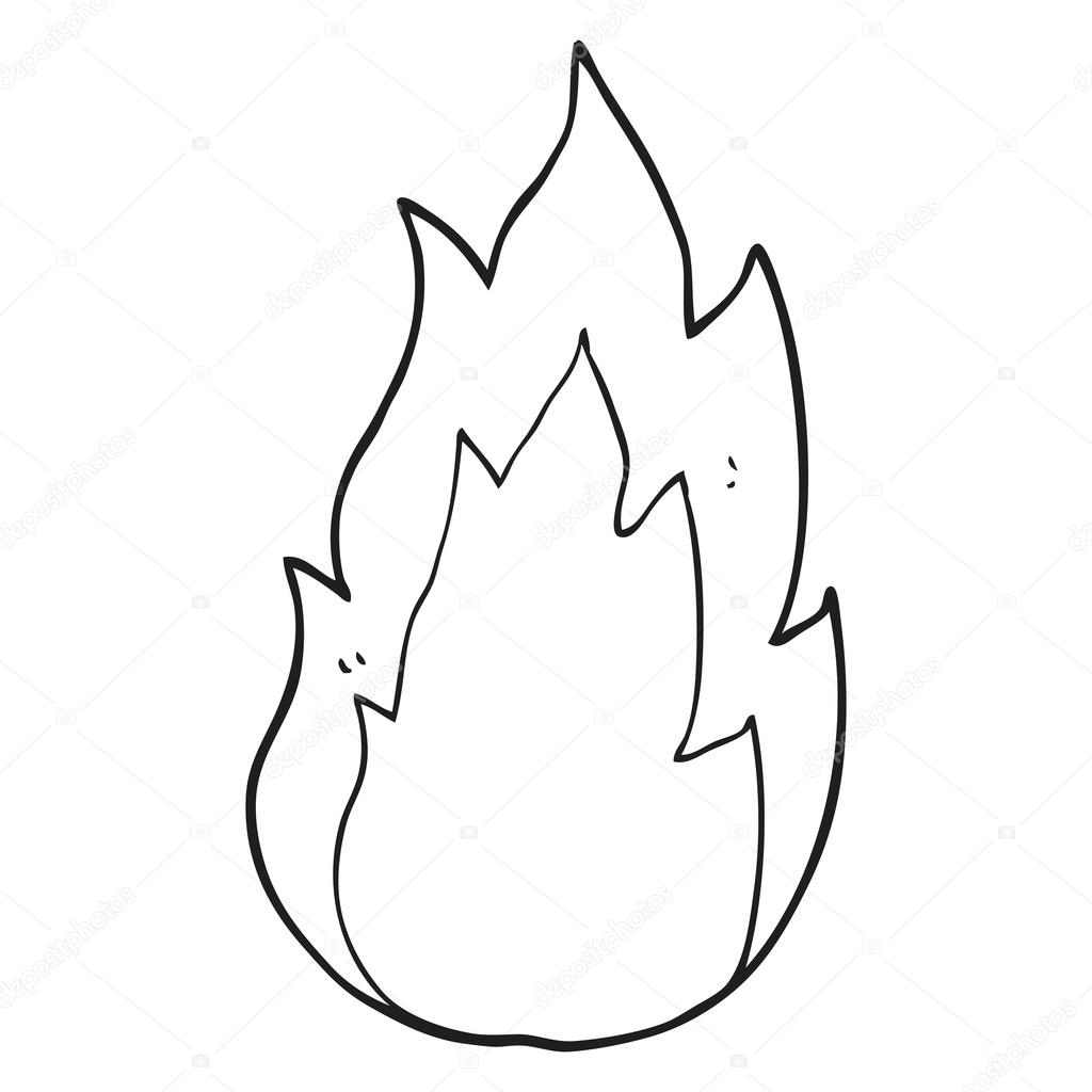 1024x1024 Fire Drawing Free Download