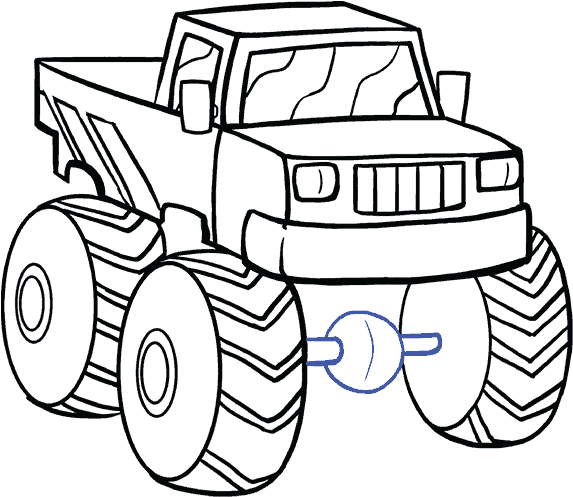 573x497 Fire Truck Drawing Easy At Getdrawings Com