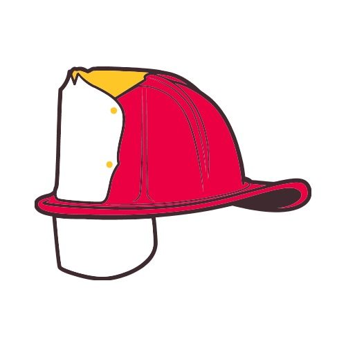 500x500 Fire Helmet C Clip Art
