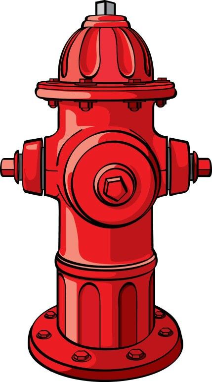 429x771 hydrant drawing hydrants dog fire hydrant, firefighter