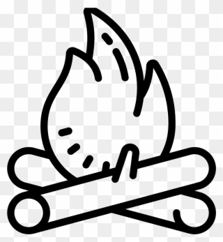 320x347 This Is A Logo Of An Open Fire