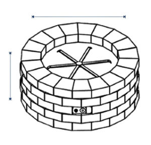 300x289 Roun Fire Pit