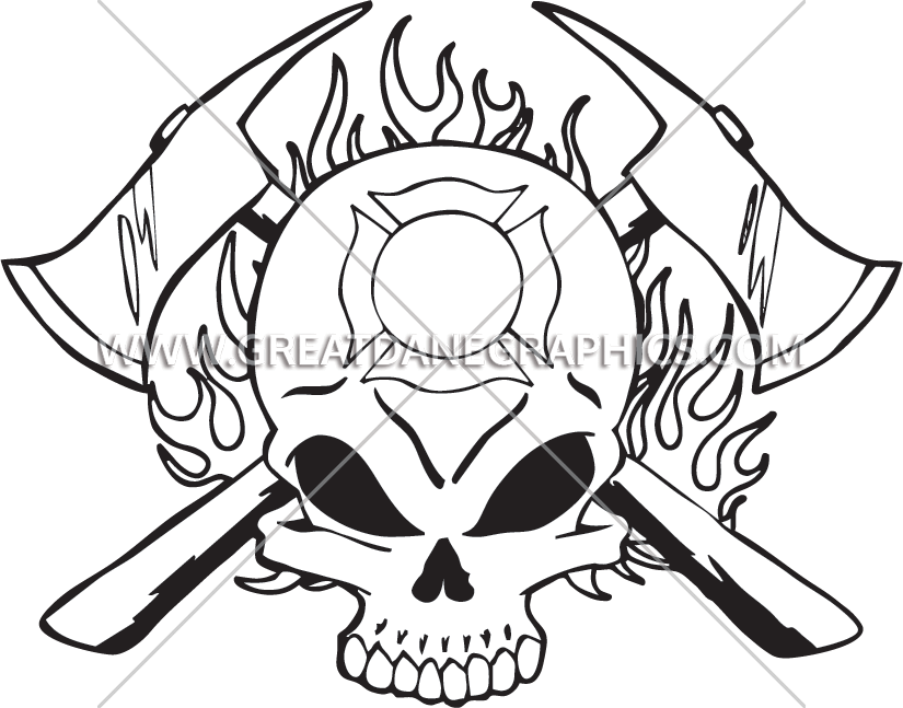 825x647 Fighter Drawing Skull, Picture