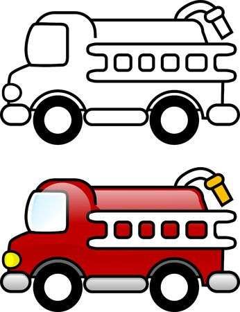 346x450 Stock Photo Truck Coloring Pages, Fire Trucks