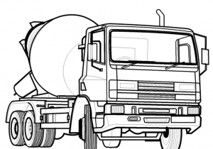 300x210 Drawing Trucks For Kids How To Draw A Fire Truck For Kids