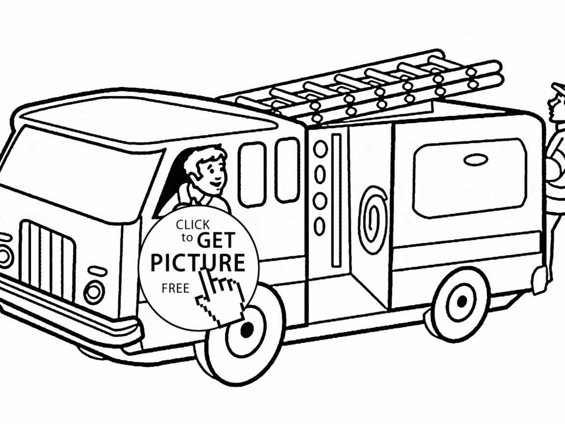 1152x864 Unusual Fire Engineg Pages Truck Free To Printgstar Trucks