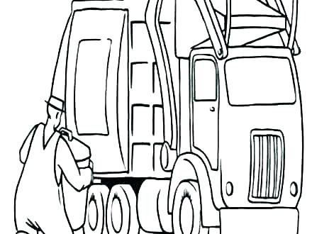 440x330 Coloring Pages Truck Coloring