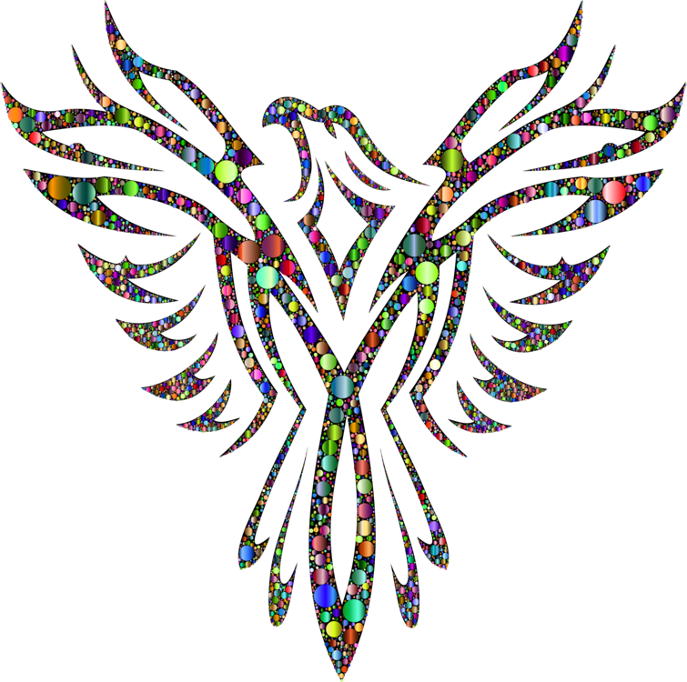 755x750 Phoenix Firebird Drawing Tattoo Cc0