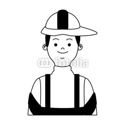 400x400 Firefighter Man Cartoon Vector Illustration Graphic Design Buy