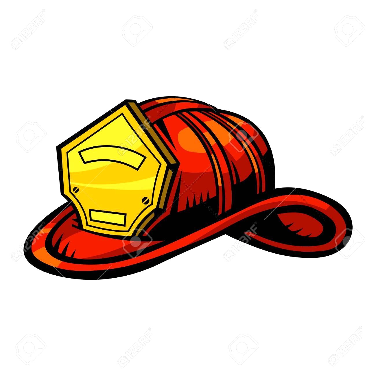 1300x1300 Firefighter Helmet Cartoon