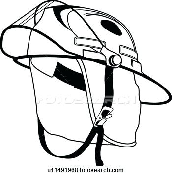 350x358 Firefighter Helmet Clip Art Webscan