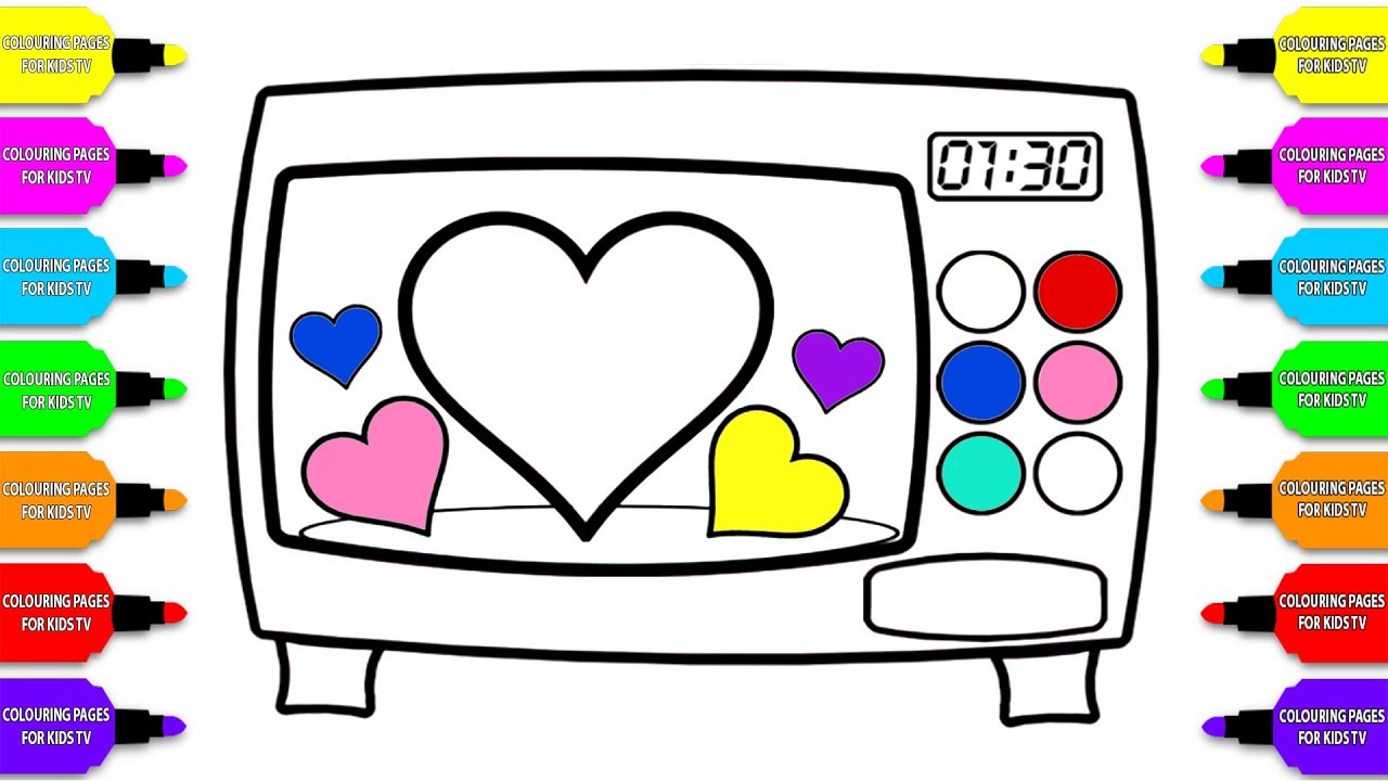 1280x720 fire truck coloring with glitters how to draw set firefighter