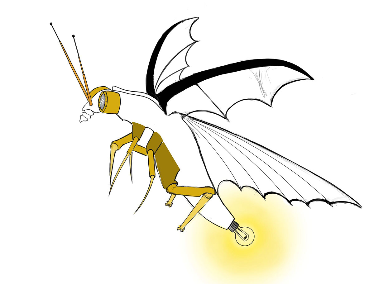 1200x912 Journey Of The Firefly From Paper To To Print On Behance