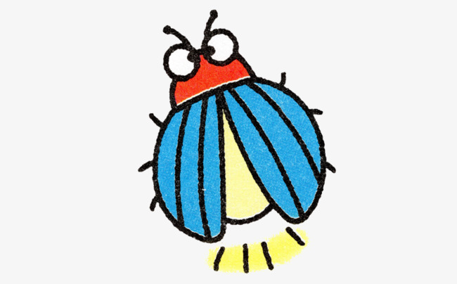 650x404 Hand Colored Fireflies, Hand Painted Cartoon, Color, Firefly Png