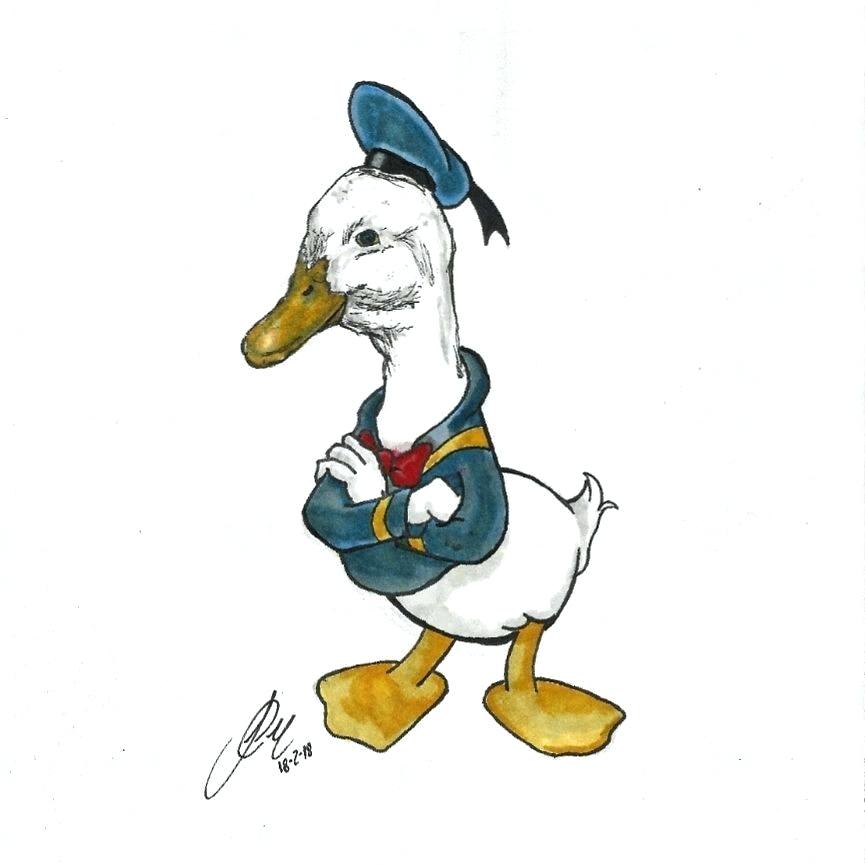 865x865 Drawing Donald Duck Drawing Duck Fireman Coloring