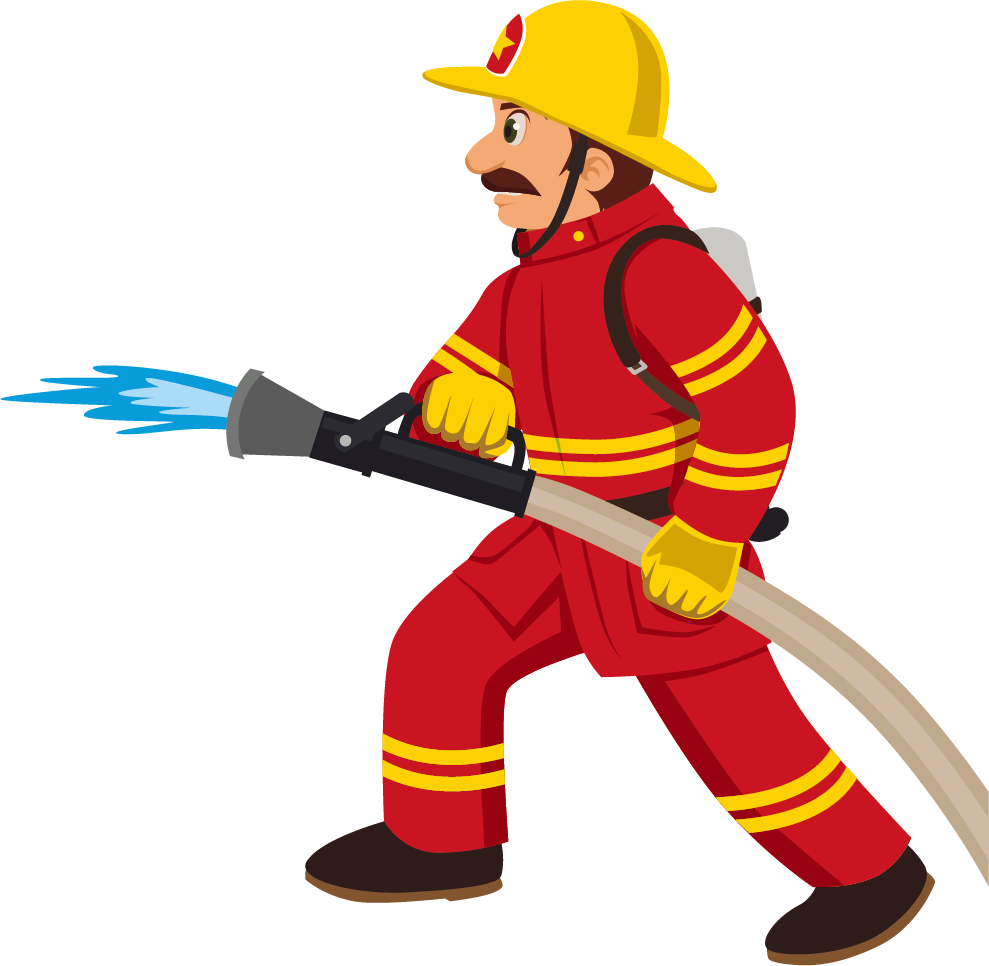 989x966 Fireman Drawing Free Download On Unixtitan