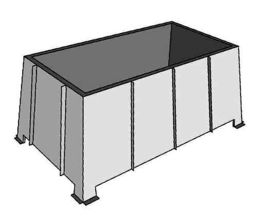 500x409 shroud in musket powder coat as per manufacturer drawing