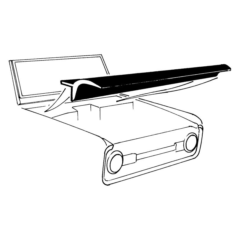 800x800 cowl lacing firewall to hood s shop ford restoration parts