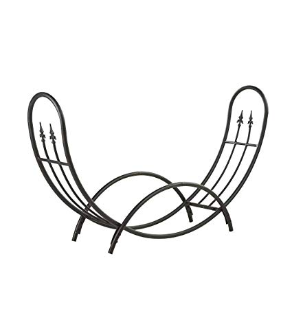 409x450 Plow Hearth Curved Wood Decorative Finials Coat Rack