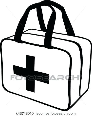 373x470 First Aid Kit Coloring