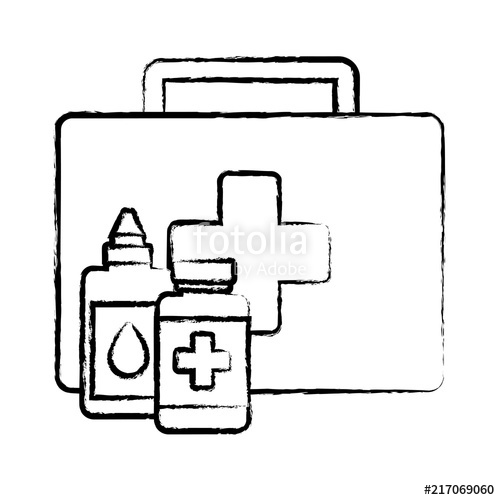 500x500 First Aid Kit Design Stock Image And Royalty Free Vector