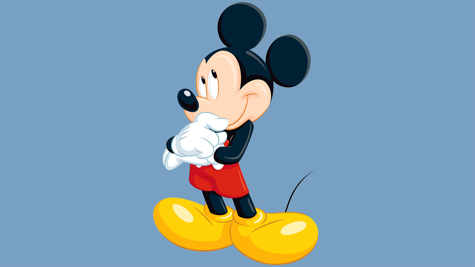 1600x900 Someone Found A Top Down View Of Mickey Mouse, And People Are