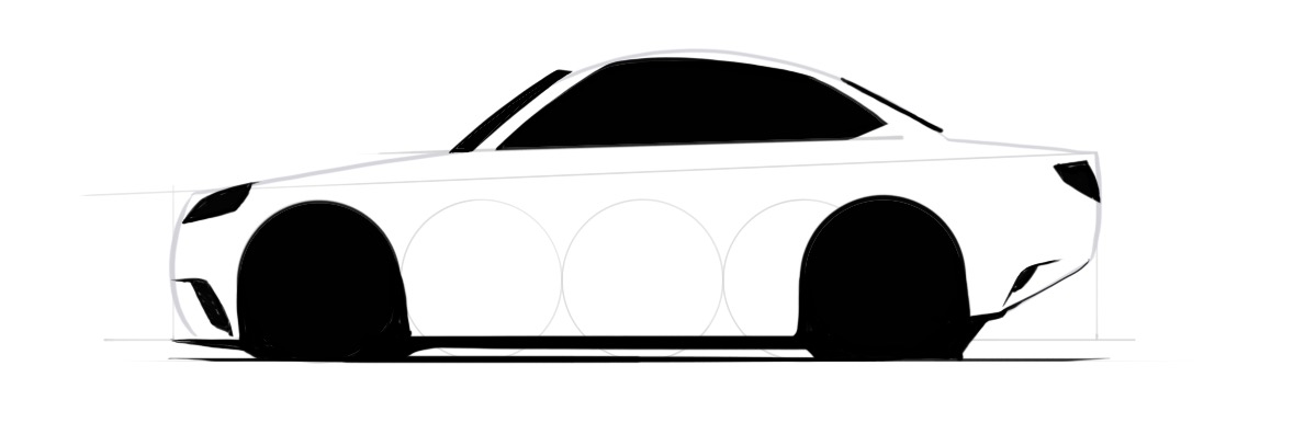 1199x386 How To Draw Cars Easy Step