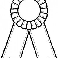 200x200 First Blue Ribbon Coloring