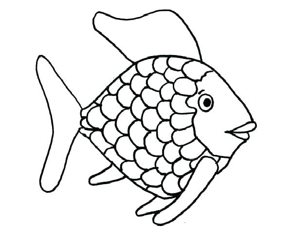 600x468 Empty Fish Bowl Coloring