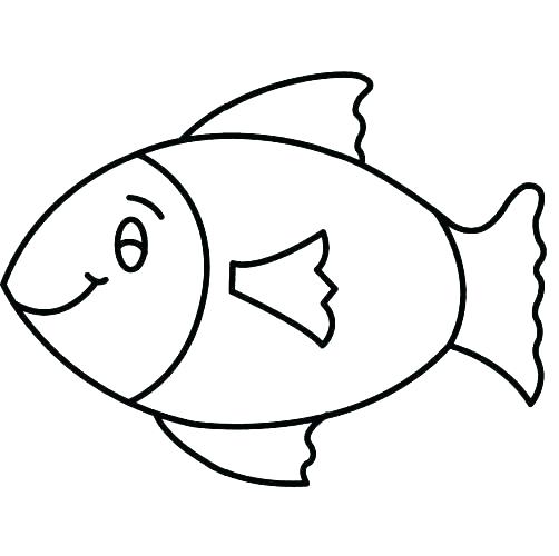 502x500 Fish Outline Drawing Coloring Pages Clip Art Library Clip Arts