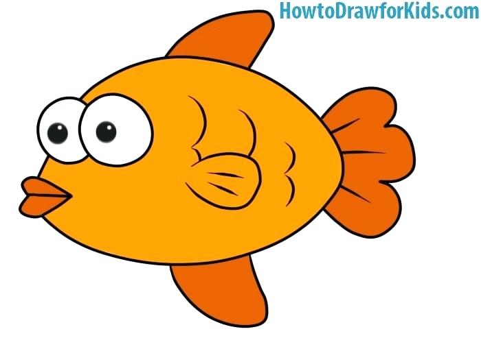 700x493 Fish Drawing For Kids Easy Fish Drawings To Draw A Simple Drawing