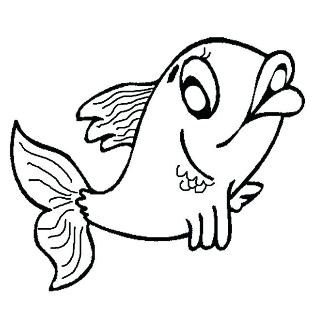 650x650 Small Fish Drawing Fish Simple Small Fish Drawing