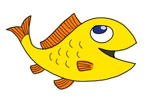 300x200 How To Draw A Simple Fish