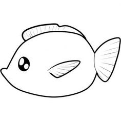 236x236 How To Draw A Simple Fish Step