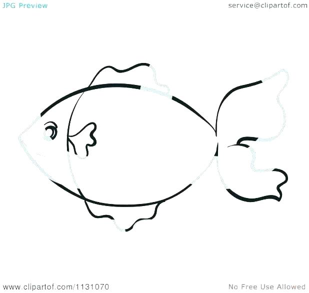 618x586 Fish Template Outline