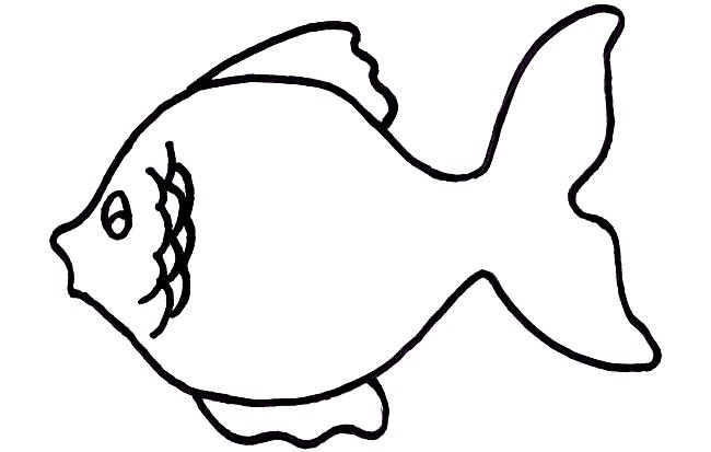 650x413 Fish Template To Color