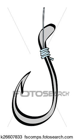 248x470 Fishing Hook And Line Clipart