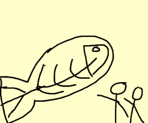 300x250 X Ray Fish Jumping Over A Zune