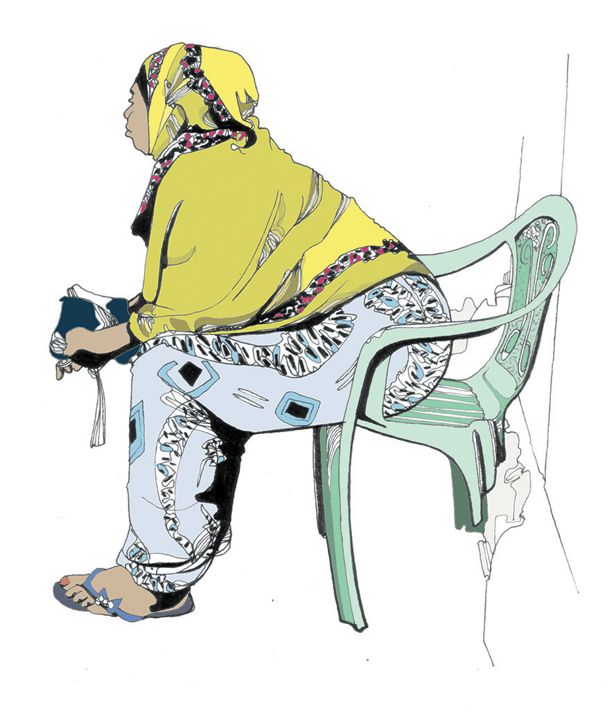 886x1028 Waiting Dar Sketches