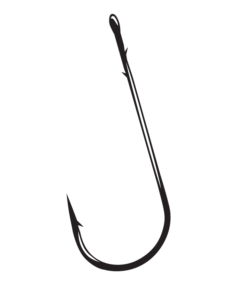 800x1000 worm hooks, round bend