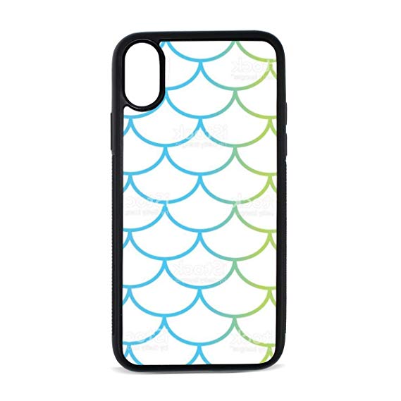 569x569 Iphone X Case,fish Scales Drawing Tpu Anti Scratch