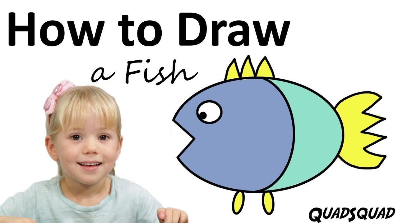 1280x720 How To Draw A Fish