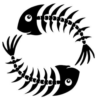 339x350 Fishbone Cheap Royalty Free Subscription, Stock Photos, Vector