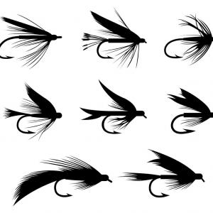 300x300 Best Hd Fly Fisherman Drawing Vector Design Sohadacouri