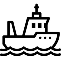 260x260 Fishing, Drawing, Illustration, Boat, Font, Line, Art, Graphics