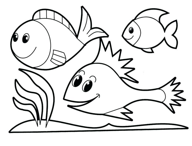 785x598 Coloring Pages For Fish Coloring Pages Fish Coloring Pages Fish
