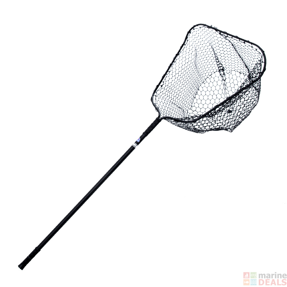1000x1000 Buy Nacsan Rubber Landing Net With Grip Large Black Online