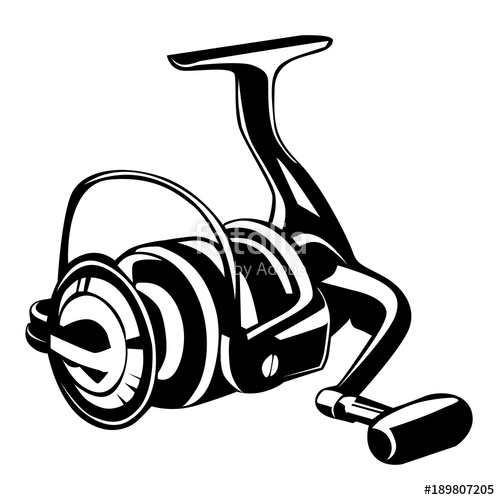 500x500 Fishing Reel Stock Image And Royalty Free Vector On Fotolia