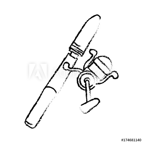 500x500 Figure Spinning Reel Object To Fishing Recreation