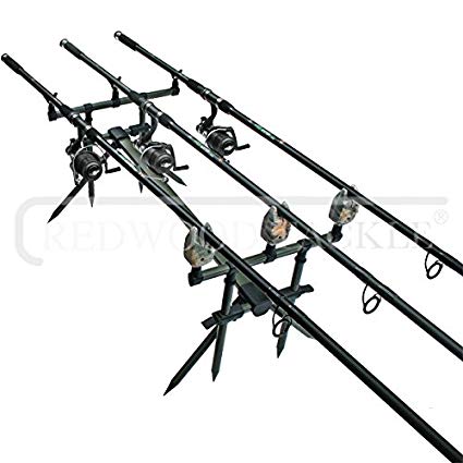 425x425 Carp Fishing Set Rods X Reels X Pod,camo Bite Alarms